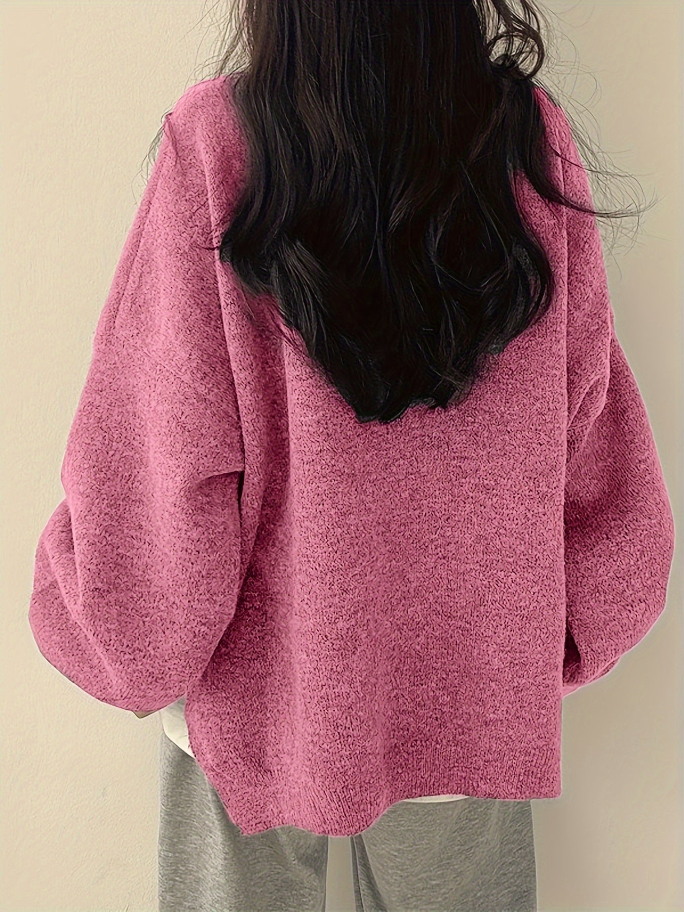 Aemie | Oversized Crewneck Sweater