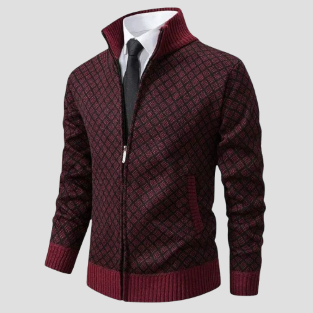 Lorenzo | Timeless Full-Zip Cardigan