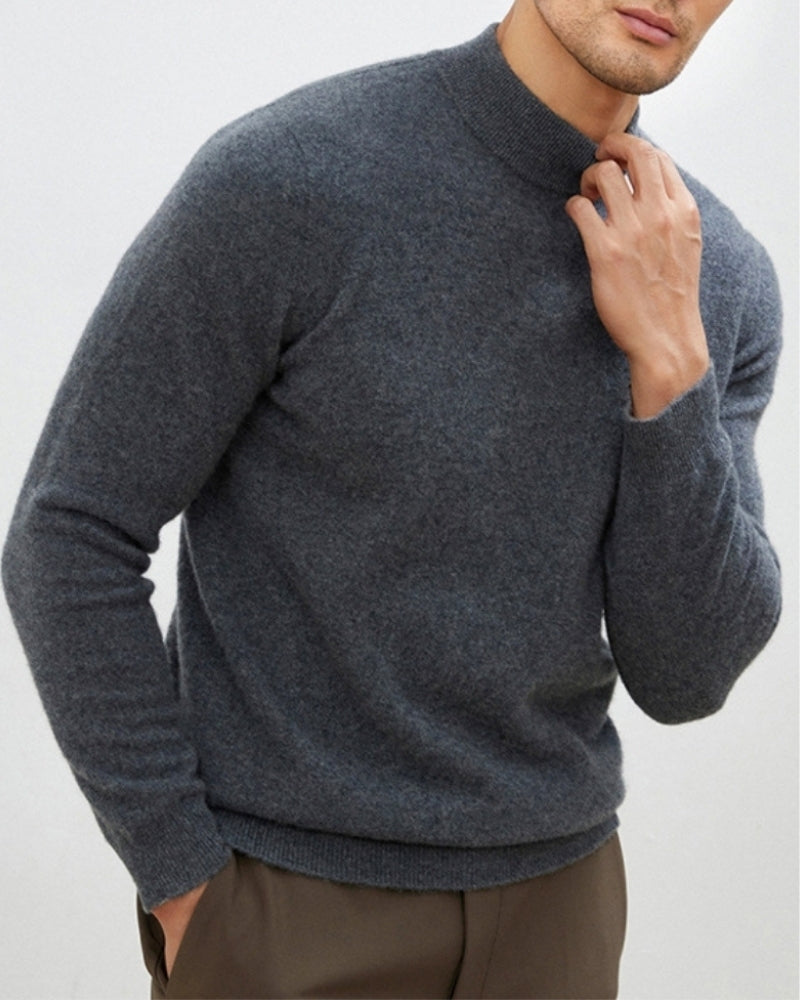 Edwin | Versatile High Neck Sweater