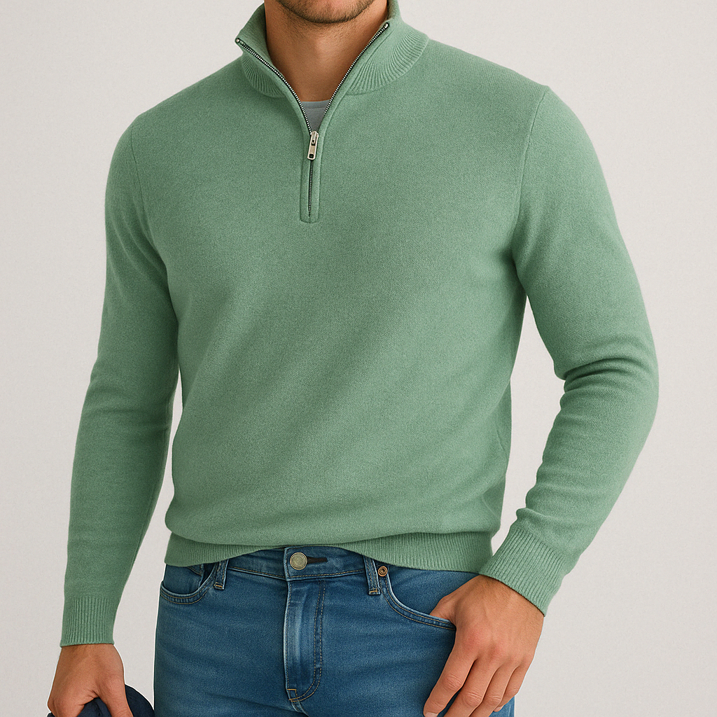 Savanni | Versatile Zip-Front Sweater