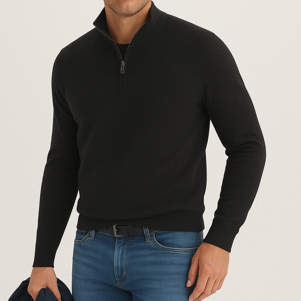 Savanni | Versatile Zip-Front Sweater