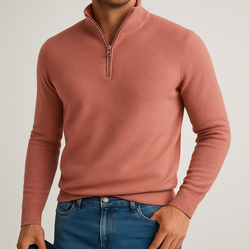 Savanni | Versatile Zip-Front Sweater