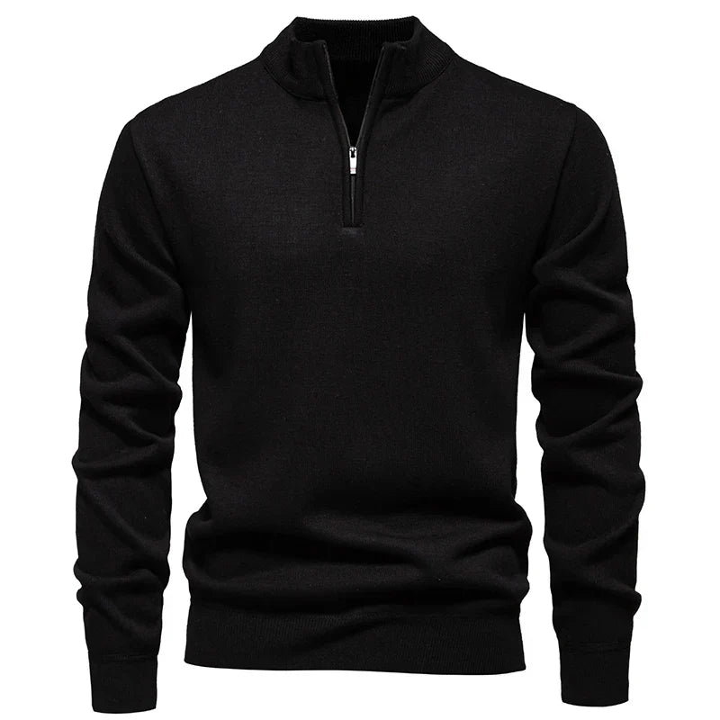 Calleron | Elevated Quarter-Zip Sweater