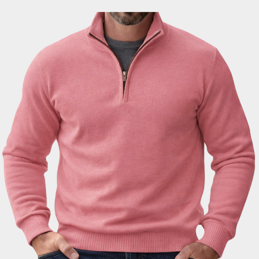 Davis | Cozy Zip-Up Sweater