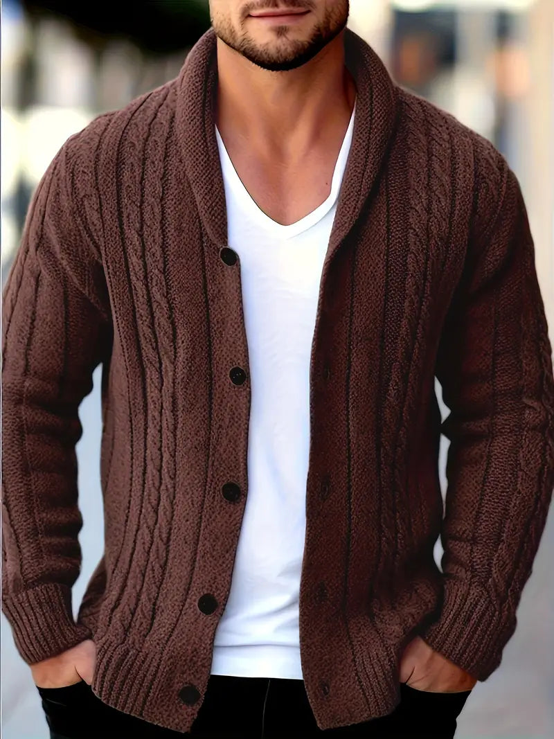 Casper | Classic Button-Front Cardigan