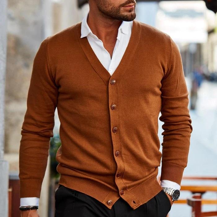 Samuel | Stylish Italian Cardigan